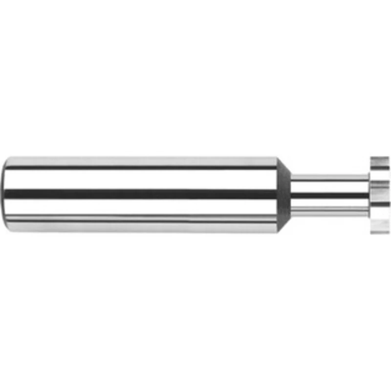 Harvey Tool 1/4 Cut Diam, 1/16 Cut Width, 1/4 Shank, Straight-Tooth Woodruff Keyseat Cutter Solid Carbide, Uncoated, ...